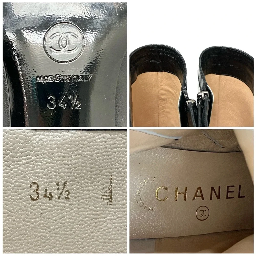 Chanel Knee High Boots size 34.5